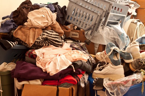 Organized loft after professional clearance